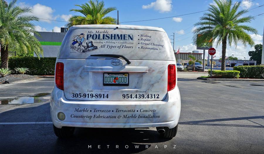  Scion xB Mr. Marble Polishmen by MetroWrapz 2016 года  (фото 6 из 6)